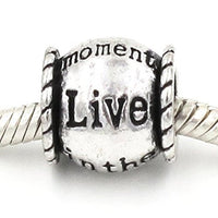 Live In The Moment Charm Bead