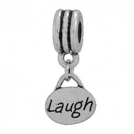Laugh Dangle Charm Bead