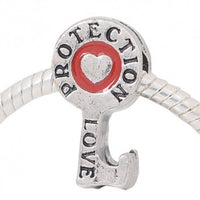 Love Key Charm Bead