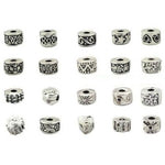 Pack of 10 Assorted  Clip Lock Stopper Beads
