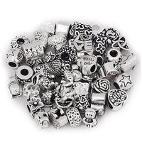 Pack of 10 Charm Beads. Fits All Major Charm Bracelets.