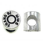 9mm Bullet Charm Bead