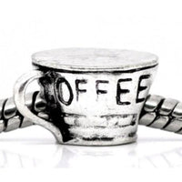 Coffee Cup Charm Bead