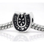 Good Luck Horseshoe Charm Bead