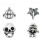 Pack of 4 Halloween Charm Beads