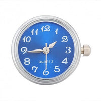 Stainless Steel Noosa Style Blue Watch Chunk Charm