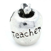 Teachers Apple Charm Bead